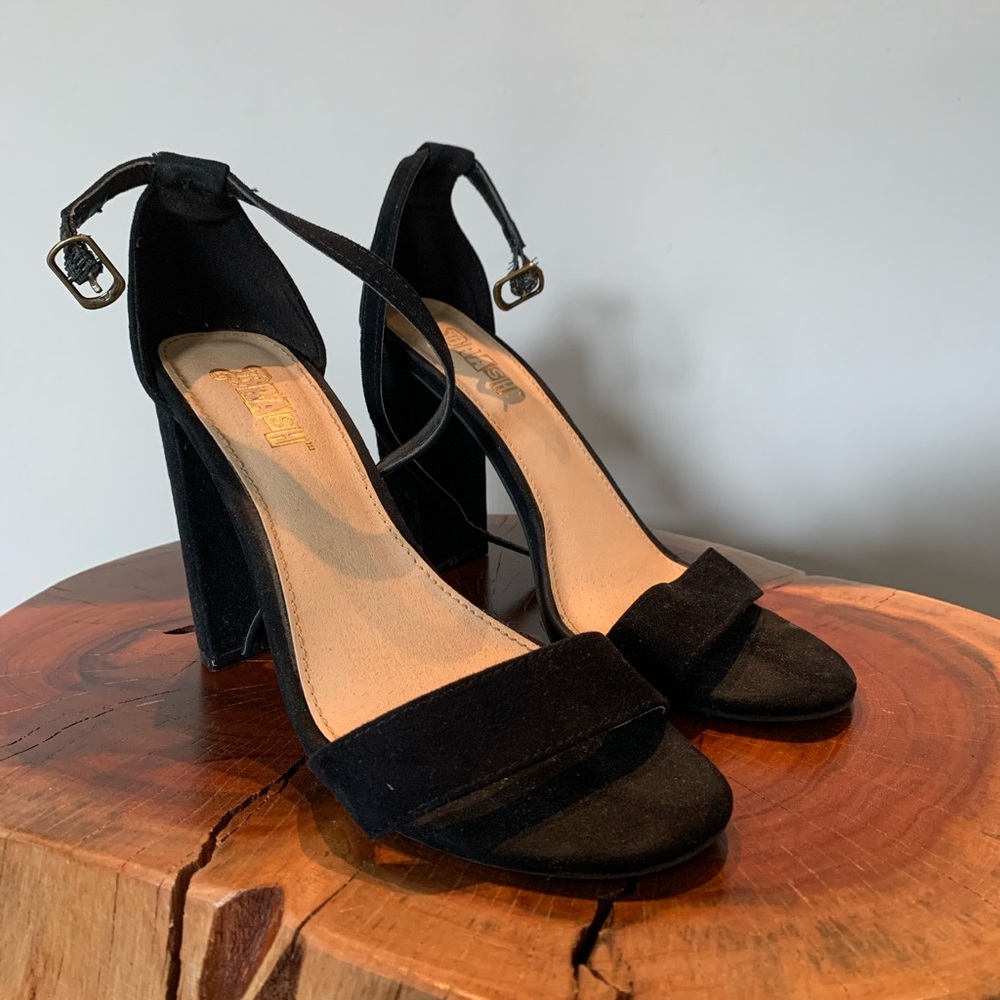 Trash Brand Block Heels